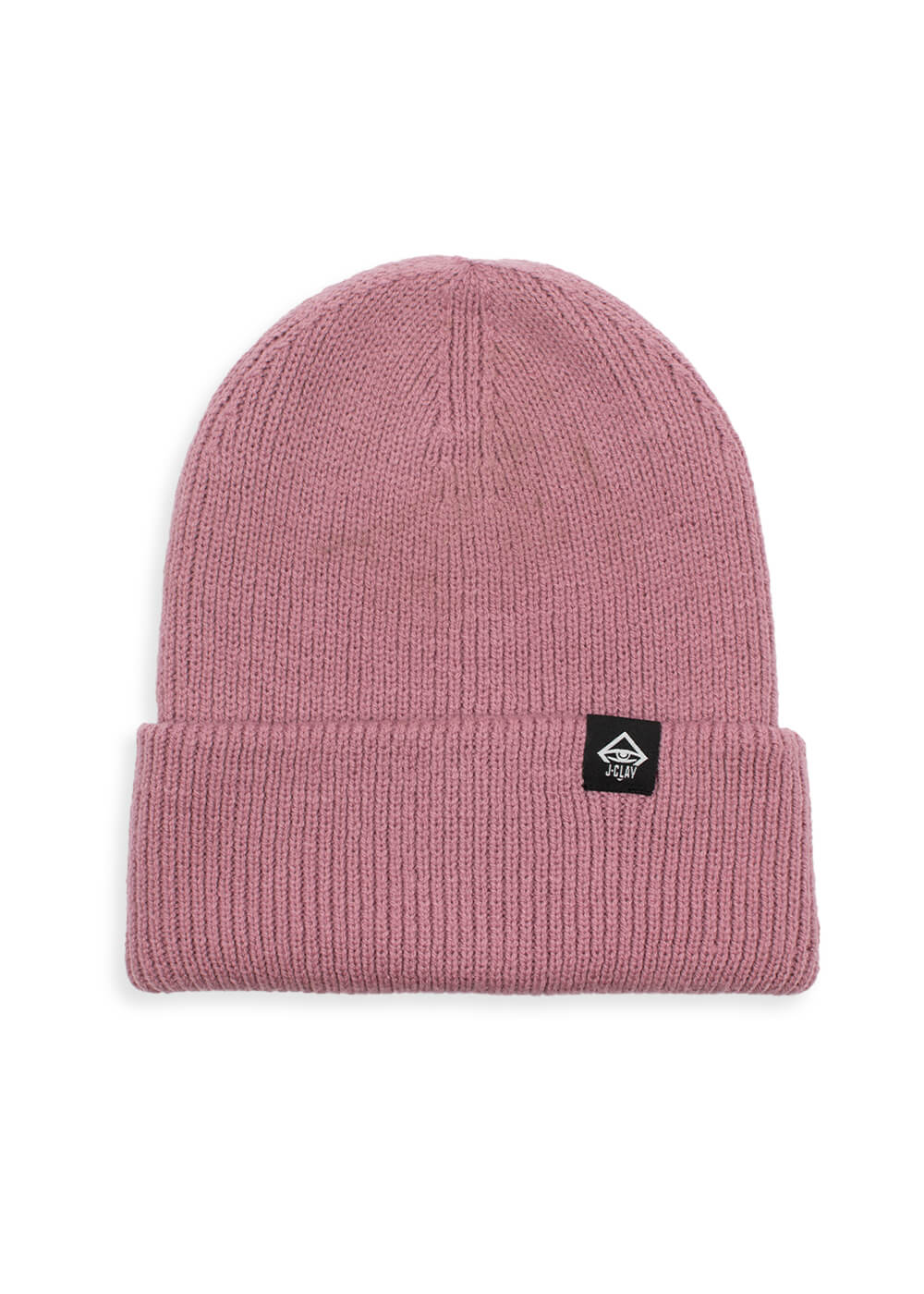 Deep Cuffed Beanie Dusty Purple