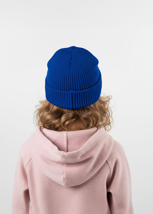 Kids Beanie Bright Royal