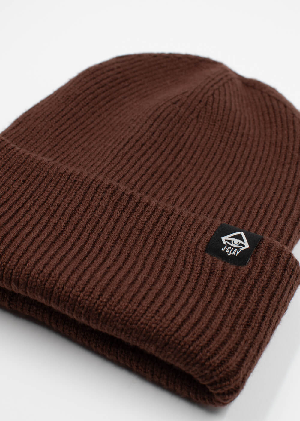 Deep Cuffed Beanie Walnut