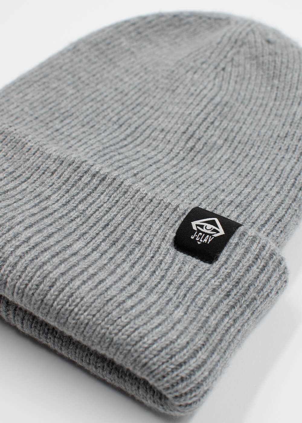 Deep Cuffed Beanie Ash
