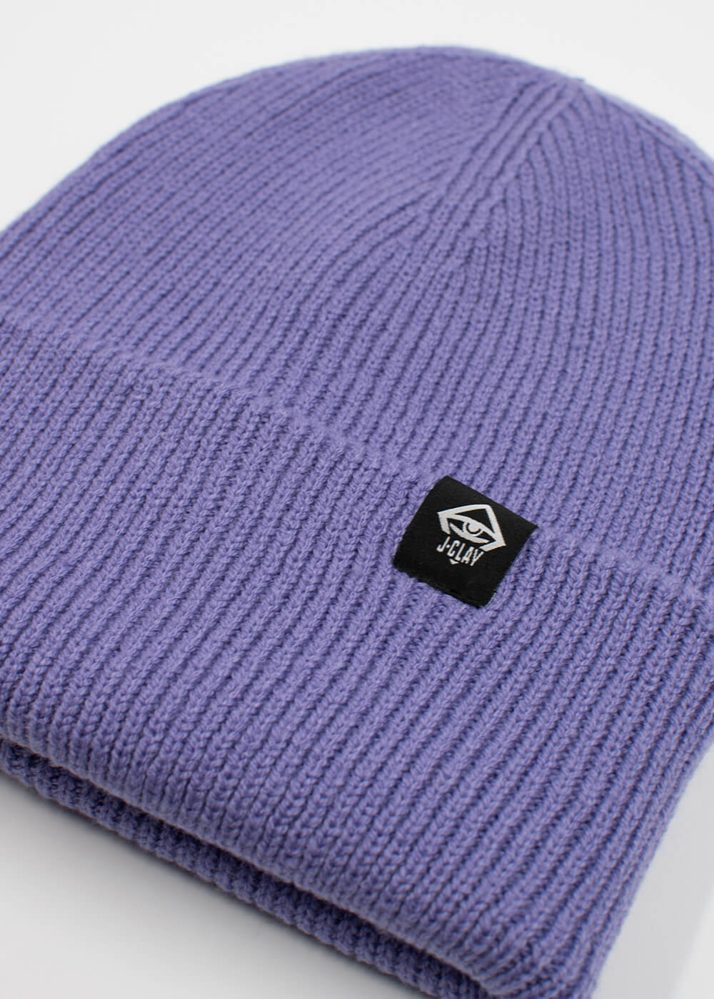 Deep Cuffed Beanie Violet