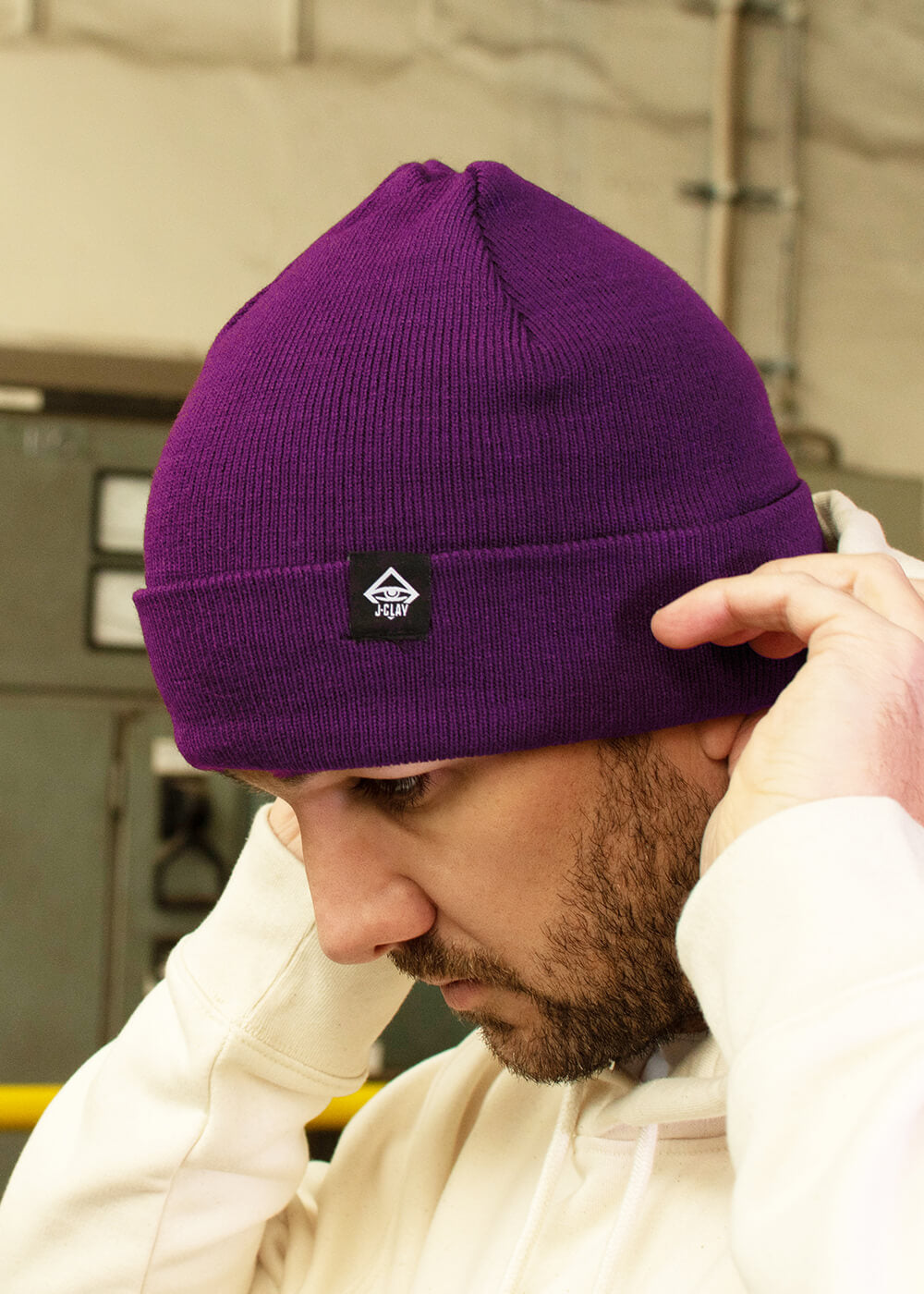 Beanie Electric Purple