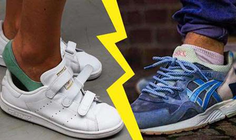 Füßlinge vs. Sneaker Socken