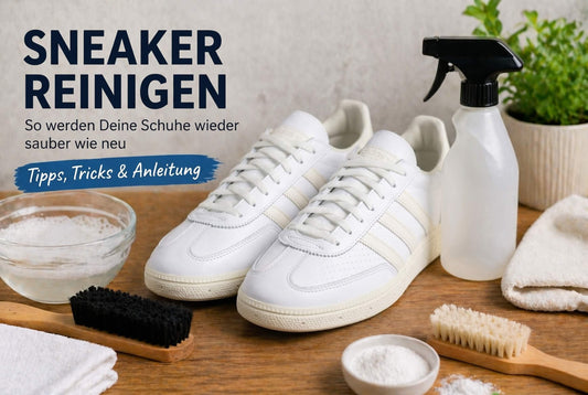 Sneaker und Turnschuhe richtig waschen: Schritt für Schritt