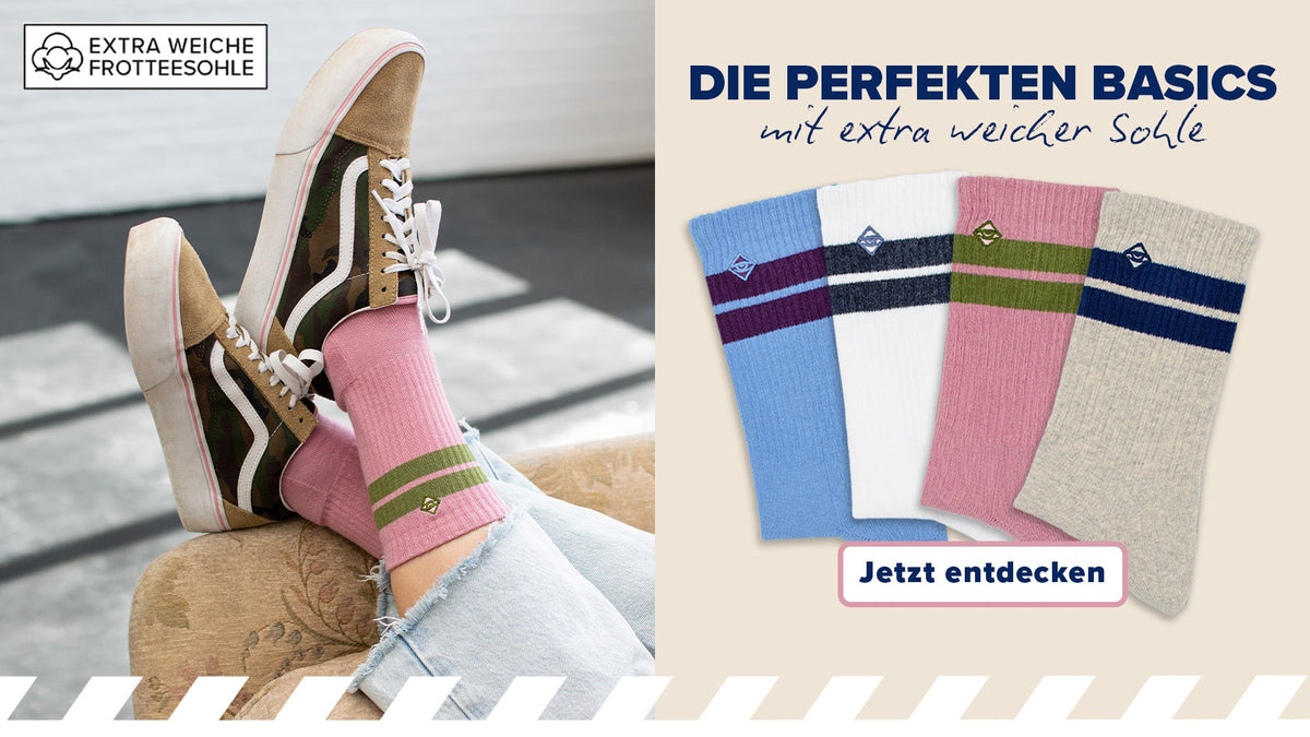 True Kollektion: Tennissocken mit Frottee-Sohle