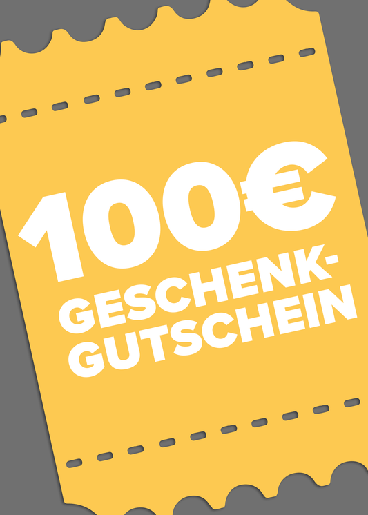 100€ Geschenkgutschein