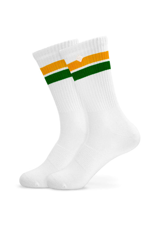 1980 Green & Orange - Herrensocken