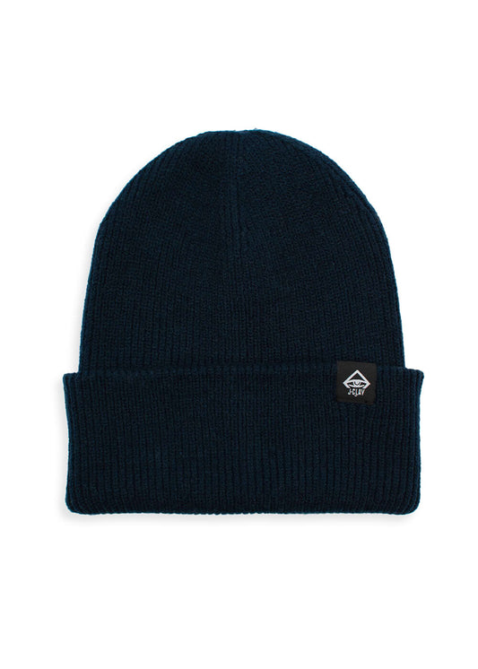 Deep Cuffed Beanie French Navy - Mützen