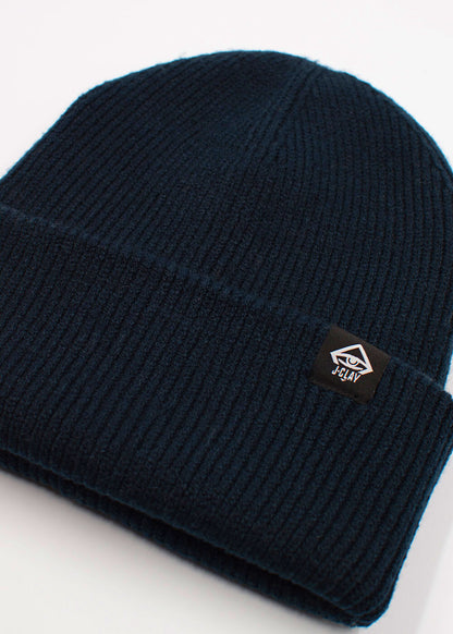 Deep Cuffed Beanie French Navy