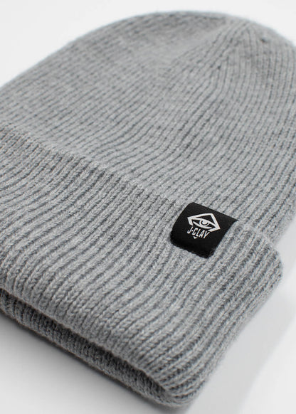 Deep Cuffed Beanie Ash