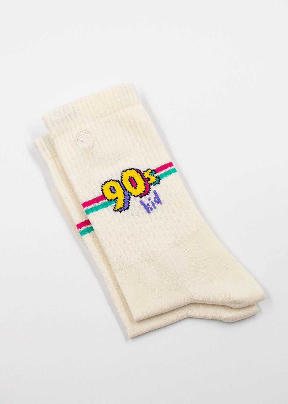 J.Clay 90s Kid Tennissocken mit bunten Streifen-perfekt für jeden Streetstyle-Look.