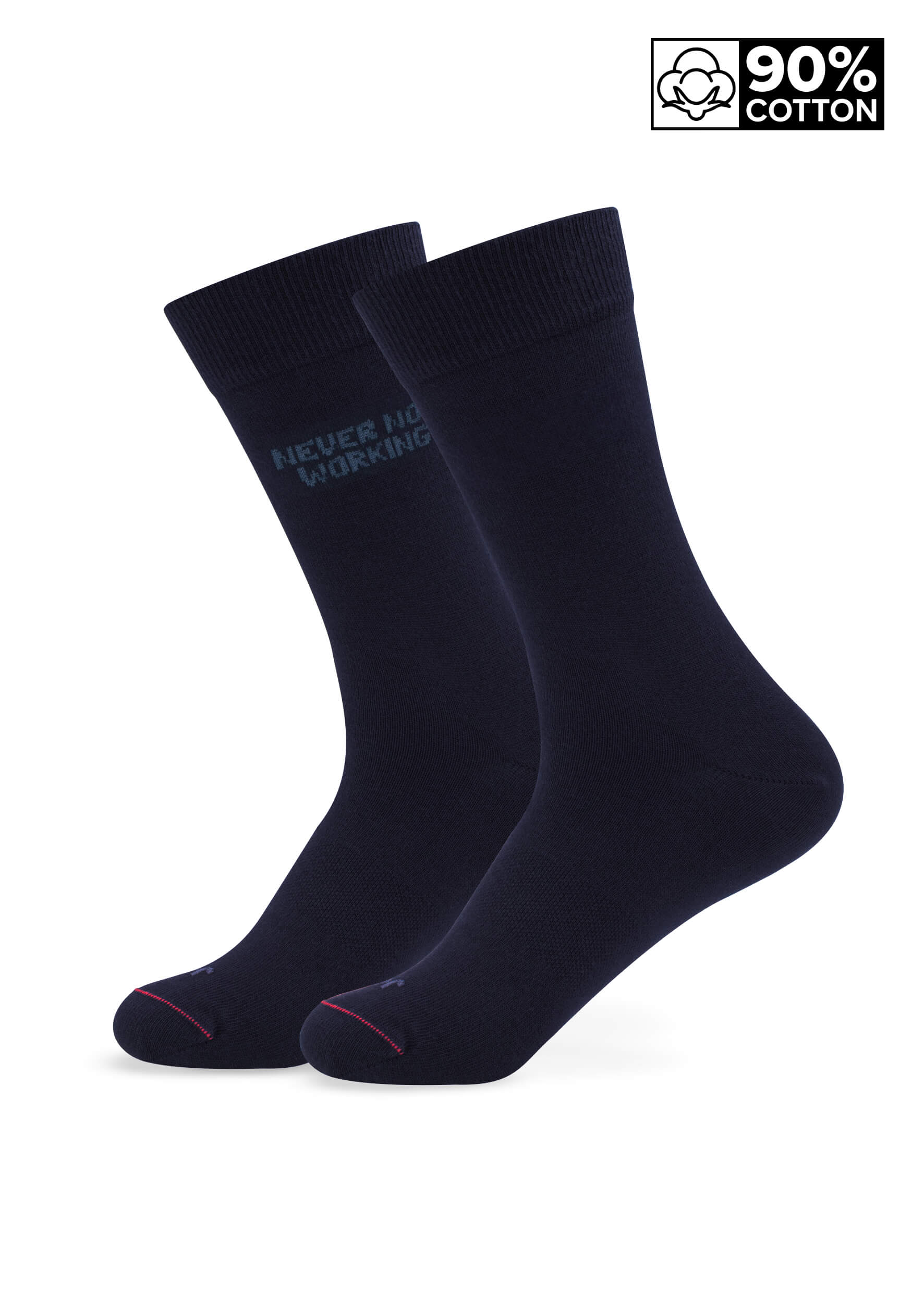 Never Not Working - Business Socken - Blaue Business Socken 62419688489228