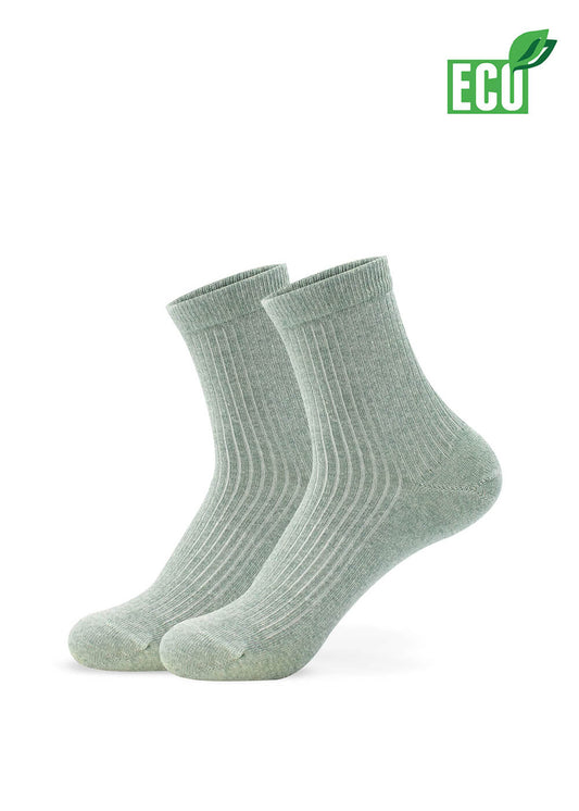 Green Tea - Midi - Halbhohe Socken 🌱 Bio 🌱