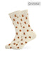 J.Clay Lebkuchenmann-Tennissocken mit weicher Frottee-Sohle – perfekt für Weihnachten.
