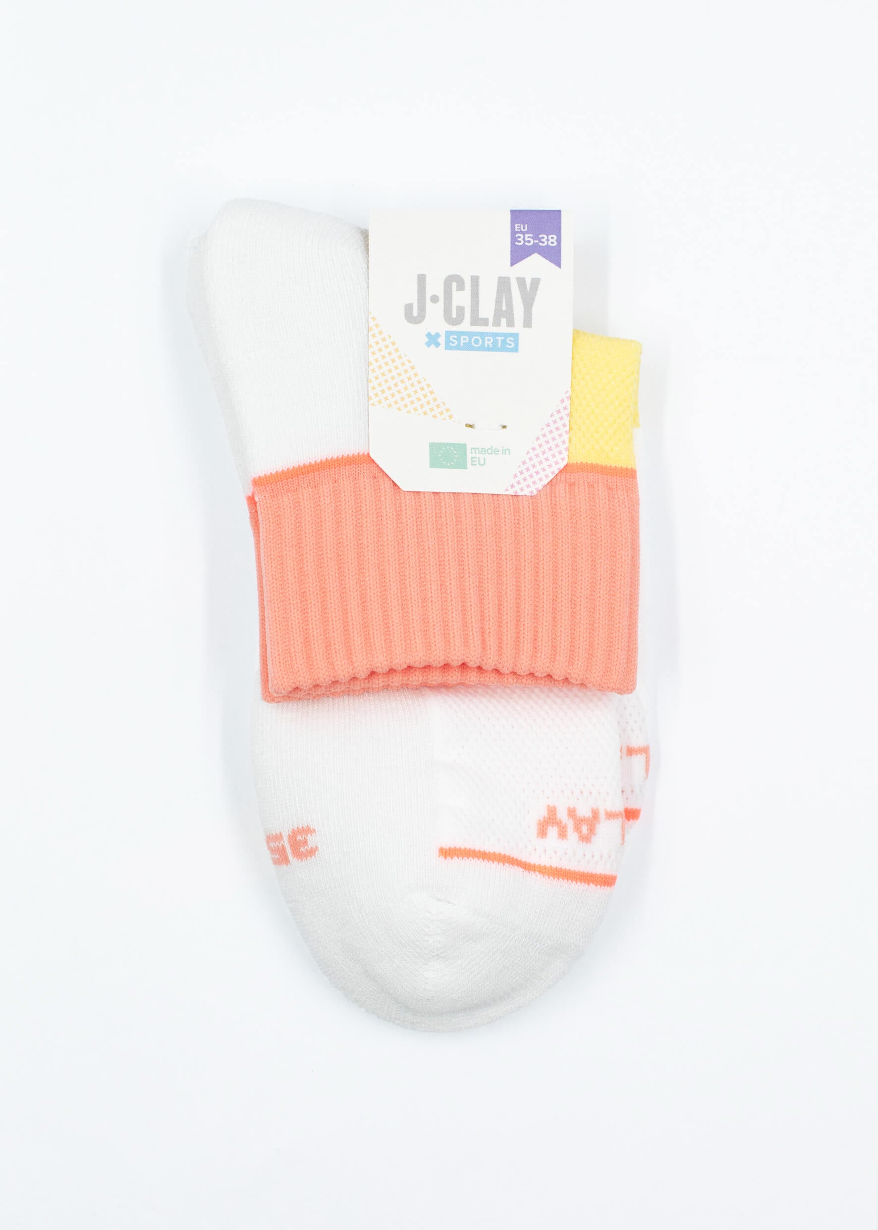 Sportsocken kurz - Peach - für Workout, Laufen oder Fitness 63142526091532