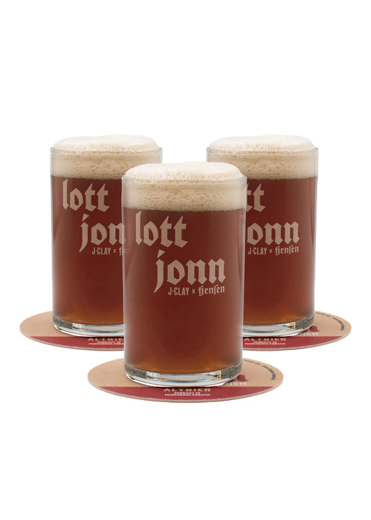 J.Clay x Hensen "lott jonn" Biergläser - Hensen x J.Clay "lott jonn"