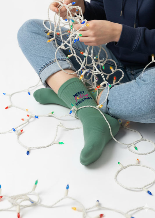 Merry fucking X-Mas - Tennissocken für Frauen
