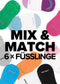 Mix & Match - 6 Füsslinge