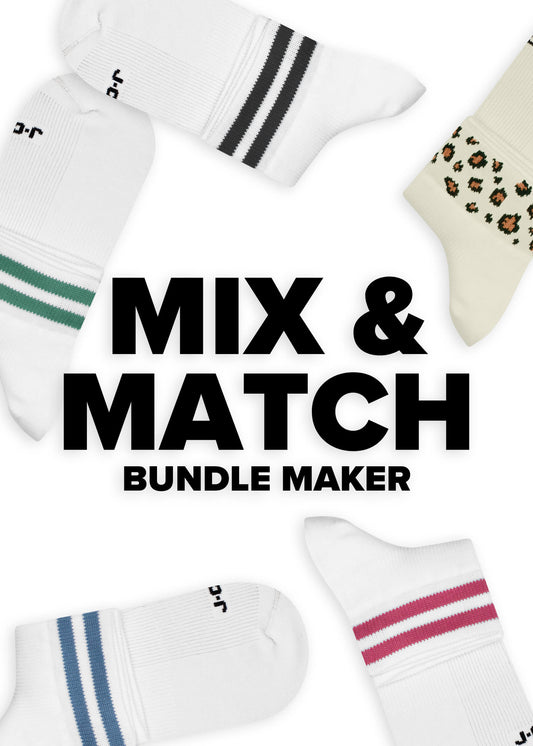 Mix & Match - 4 Sneakersocken - Sneaker Socken