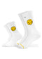 Zwei Paar J.Clay Yellow Smile-Socken – perfekt für den Partnerlook mit deiner Familie.