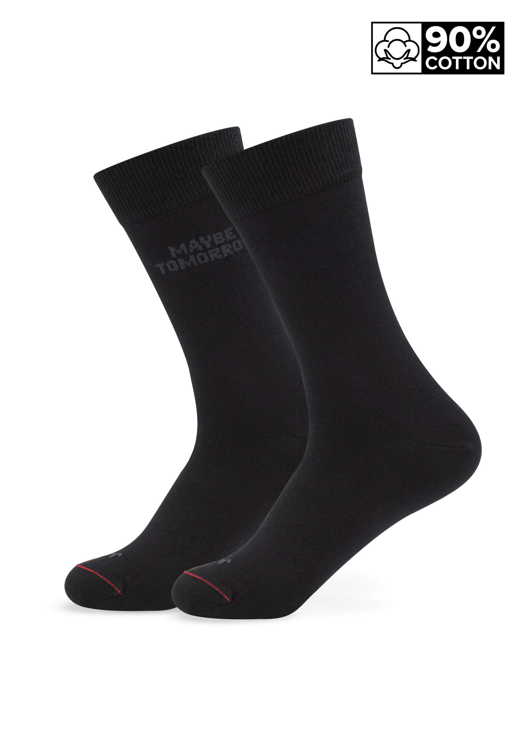 Maybe Tomorrow - Business Socken - Schwarze Business Socken 37256821801228