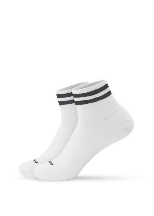 Black Stripes - Sneaker Socken High