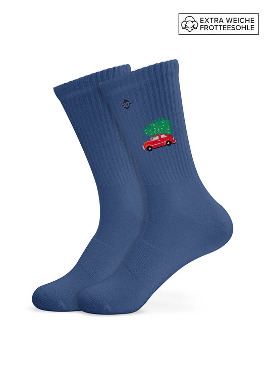 Driving Home for Christmas - Tennissocken für Frauen