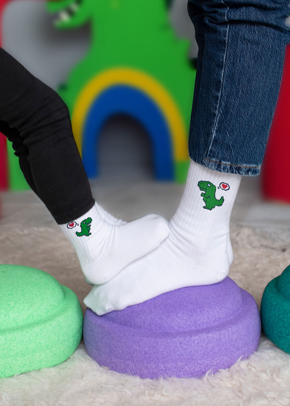 Dino Love - Mini Pack - Kindersocken mit Motiv 63110010044684