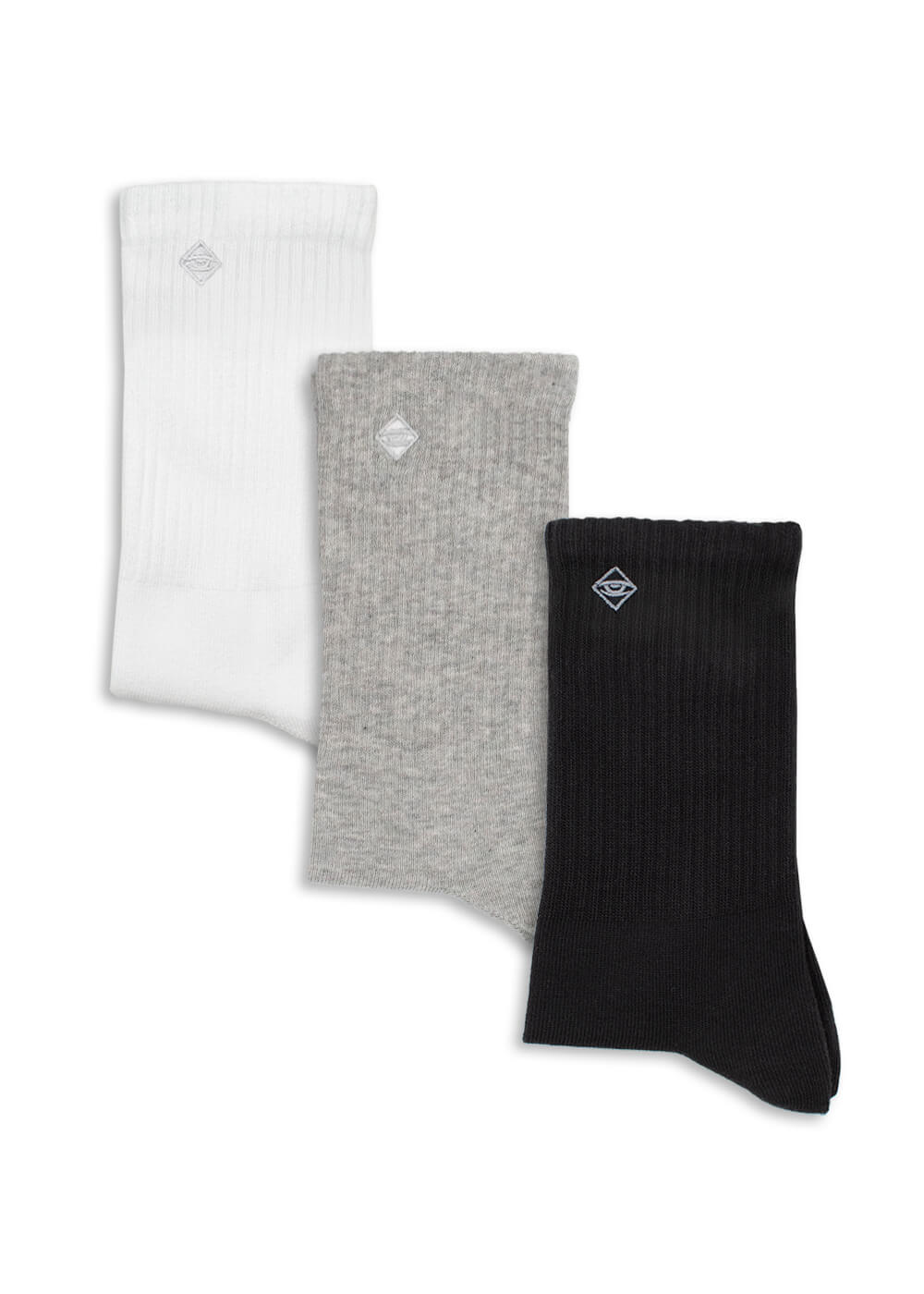 Essential Starter Pack - 3er Pack Tennissocken ohne Streifen 62905627312396