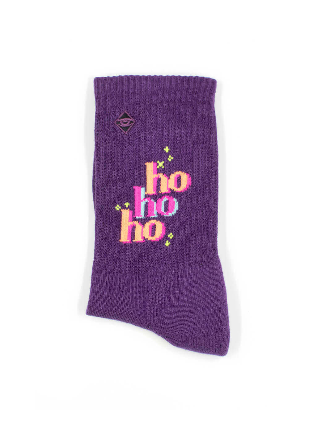 ho ho ho - Weihnachtssocken mit Spruch 64054336651532