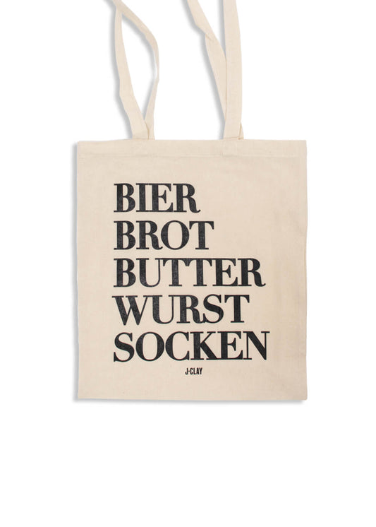Bier Brot Butter - Tote Bag