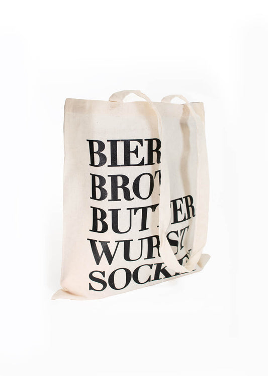 Bier Brot Butter - Tote Bag