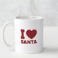 I Love Santa - Kaffeetasse